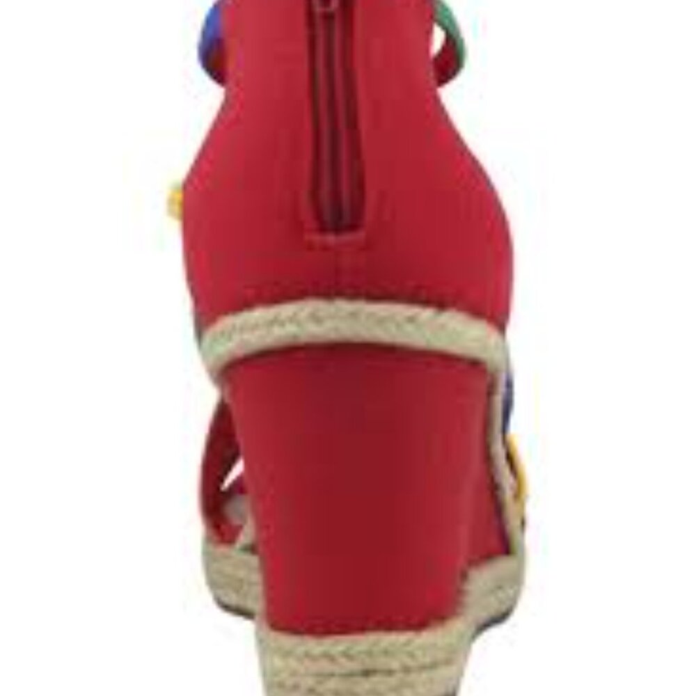 IMPO Bright Multi Espadrille Wedge Sandal - Picture 4 of 4